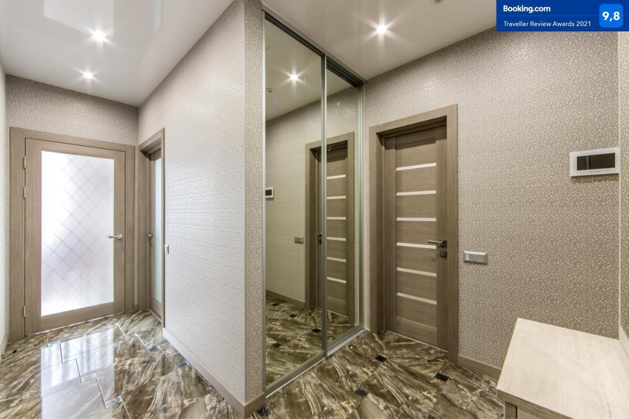 Стильна Квартира В Сучасному Комплексі Метро Нивки Kiev Exteriör bild